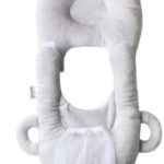 Baby Portable Detachable Feeding Pillows Self-Feeding Support Baby Cushion Soft Pillow (Grey)