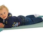 Angeles AFB5731GN Space Line Single Cot, Toddler, 42.5″ Height, 22″ Length, 5″ Width, Green