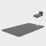 Greaton 1-Inch Wood Foldable Bunkie Board for Mattress/Bed Support, Twin, Grey