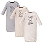 Yoga Sprout Unisex Baby Cotton Gowns, Wild Woodland, Preemie