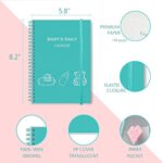Baby’s Daily Log Book – A5 Baby Care planner for Newborns, Schedule for Tracking Newborn’s Daily Routine, 152 Easy to Fill Pages Track and Monitor Nursing, Sleep, Feeding, Diapers, Pumping and More