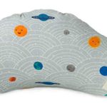 littlebeam Portable Baby Breastfeeding Nursing Support Pillow with Memory Foam (Space)