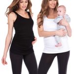 Seraphine Women’s Maternity & Nursing Tops – Twin Pack