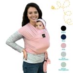 sweetbee My Honey Wrap – Lightweight, Natural and Breathable Baby Carrier Sling for Infants and Babies – 4 Color Options
