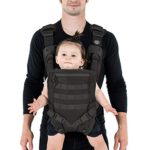 Men’s Baby Carrier – Front -for Dads – by Mission Critical – Black