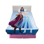Franco Kids Bedding Super Soft Plush Microfiber Blanket, Twin/Full Size 62″ x 90″, Disney Frozen 2