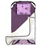 Urban Infant Tot Cot Modern Preschool/Daycare Toddler Nap Mat with Elastic Corner Straps | 52 x 22 Inches – Violet