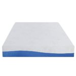 Olee Sleep Aquarius 10-Inch Memory Foam Mattress in Blue, Twin
