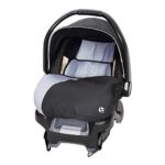 Baby Trend Ally Adjustable 35 Pound Comfortable Carry Travel Infant Baby Car Seat with Base, Stormy (2 Pack)