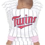 Moby Wrap Baseball Edition Baby Carrier, Minnesota Twins, Stripe