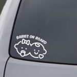 Babies on Board Stickers For Cars Window Decal Truck Gift