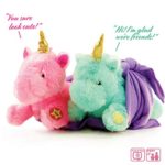 Find-Me Friends Magical Unicorn Hide N’ Seek Twins Add-On Set – Interactive Talk & Play Plush – Two 7″ Baby Unicorns