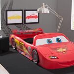Disney/Pixar Cars Lightning McQueen Toddler-To-Twin Bed with Toy Box by Delta Children
