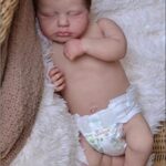 Zero Pam Reborn Baby Dolls Silicone Full Body Girl 20 Inch Waterproof Anatomically Correct Baby Doll That Look Real Silicone Reborn Babies Realistic Baby Doll for Girls Birthday Gift
