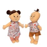 Manhattan Toy Wee Baby Stella Peach 12″ Soft Baby Twin Dolls