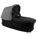 Mountain Buggy Carrycot Plus for Duet Double Stroller with Sunhood, Flint