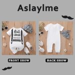 Baby Boy Matching Outfit Newborn Boy Twins Bodysuit Ladies We Have Arrived Romper (White,0-3 Months)