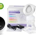 Double Electric Breast Pump – 9 Levels Massage &Suction -HD LED Display – BPA FREE