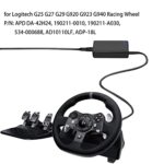 HY1C 24V Power Supply for Logitech G920 G29 G25 G27 G923 G940 Driving Force GT Racing Wheel Power Cord AC/DC Adapter Charger Cable