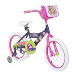 Dynacraft Shopkins Girls Street Bike 18″, Purple/Pink/Green/White