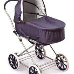 Badger Basket English Style 3-in-1 Doll Pram, Carrier, and Stroller (fits American Girl Dolls)