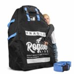 Rogue Kidz Single and Double Stroller Travel Bag For Airplane Gate Check – Durable Universal Large XL Cover With Padded Backpack Straps- Waterproof Heavy Duty Nylon Traveling Protector With Carry Case