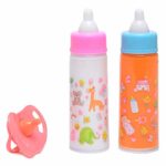 My Sweet Baby Disappearing Magic Bottles – Includes 1 Milk, 1 Juice Bottle with Pacifier for Baby Doll