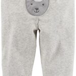 Simple Joys by Carter’s Unisex Babies’ 6-Piece Bodysuits (Short and Long Sleeve) and Pants Set, Grey/Mint Green/Elephant/Lamb, 3-6 Months