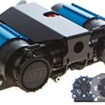ARB CKMTA12 ARB505 On-Board Twin High Performance 12 Volt Air Compressor and E-Z Deflator Bundle