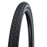 Schwalbe Unisex’s Marathon E-Plus Performance Dual Gaurd Twin-Skin Bicycle Tyre, Black, 28″ x2.00