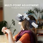 BOBOVR M2 Plus Head Strap,Compatible with Meta Quest 2,Enhanced Comfort and Reduce Facial Stress,VR Accessories?M2 Upgrade?