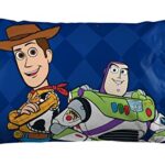 Jay Franco Disney Toy Story Buzz & Woody Full Sheet Set – 4 Piece Set Super Soft and Cozy Kid’s Bedding – Fade Resistant Microfiber Sheets (Official Disney Product)