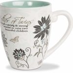 Pavilion Gift Company 66354 Mother of Twins Coffee Cup, 20 oz