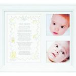 The Grandparent Gift Co. Photo Frame, Twin Hearts