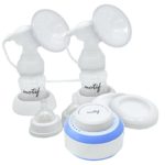 Motif Twist Double/Single Electric Breast Pump for Breastfeeding, Portable for Travel