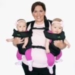 Stuff 4 Multiples TwinTrexx 2 Twin Baby Carrier, Black