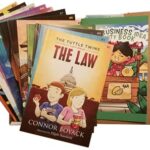 The Tuttle Twins Set of 12 by Connor Boyack & Bonus Activity Book, The Law, Miraculous Pencil, Food Truck Fiasco, Road to Surfdom, Golden Rule, Fate of the Future, Education Vacation, Leviathan Crisis