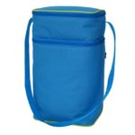 J.L. Childress 6 Bottle Cooler Tote Bag, Blue/Green
