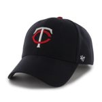 ’47 MLB Minnesota Twins Juke MVP Adjustable Hat, One Size, Navy-Home