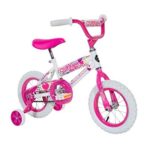 Magna Girls 12″ Sweet Heart Bike, Small, White/Pink