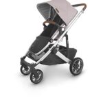 UPPAbaby Cruz V2 Stroller – Alice (Dusty Pink/Silver/Saddle Leather) + Mesa Infant Car Seat – Jake (Black)