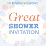 Greeting Pen Baby Pen-Twins Birth Announcement/Shower Favor Pen Rotating Message 6 Pen Set 36006