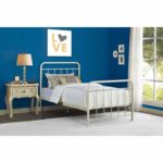 Better Homes and Gardens Kelsey Metal Bed Twin, White