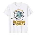 Minnesota Bomba Squad Funny Baseball Gift Tshirt