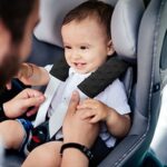 Pro Goleem Car Seat Strap Covers for Babies Soft Car Seat Strap Shoulder Pads for All Car Seats, Stroller, Pushcar, Black