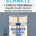 SCHMETZ Twin Stretch (130/705 H-S ZWI) Sewing Machine Needles – Carded – Size 4.0/75