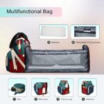 Diaper Bag with Changing Station, 3 in 1 Baby Diaper Bag Backpack with Foldable Changing Pad, Waterproof Newborn Shower Gifts