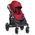 Baby Jogger City Select Stroller – 2018 | Baby Stroller with 16 Ways to Ride, Goes from Single to Double Stroller | Quick Fold Stroller, Red