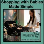 Totes Babies – Car Seat Carrier for Shopping Carts, Allows Babies, Newborns, Infants and Toddlers to Stay Snug or Sleeping in Car Seat While Parents Shop, As Seen on Shark Tank