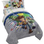 Jay Franco Disney Pixar Story 4 All The Toys Full Bed Set,